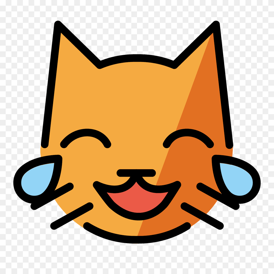 Cat With Tears Of Joy Emoji Clipart, Logo Free Transparent Png