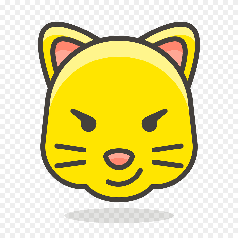 Cat With Wry Smile Emoji Clipart, Ammunition, Grenade, Weapon, Piggy Bank Free Png