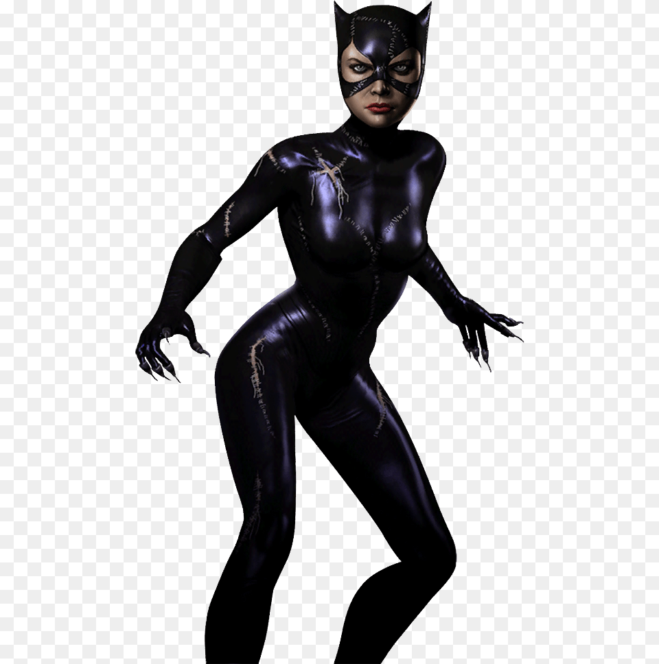 Cat Woman Catwoman Batman Returns Catwoman, Adult, Female, Person, Clothing Free Png