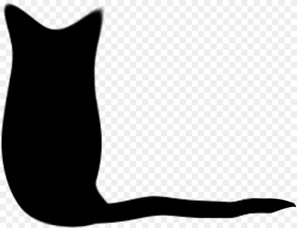 Cat Yawns, Gray Free Png