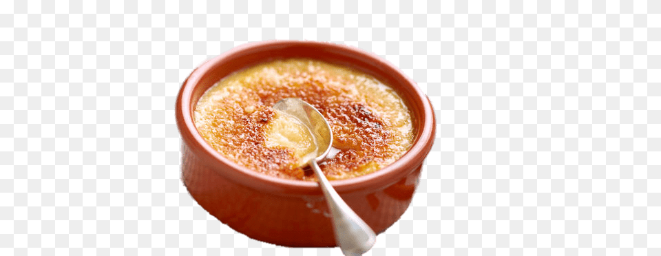 Catalan Cream, Custard, Cutlery, Food, Spoon Png