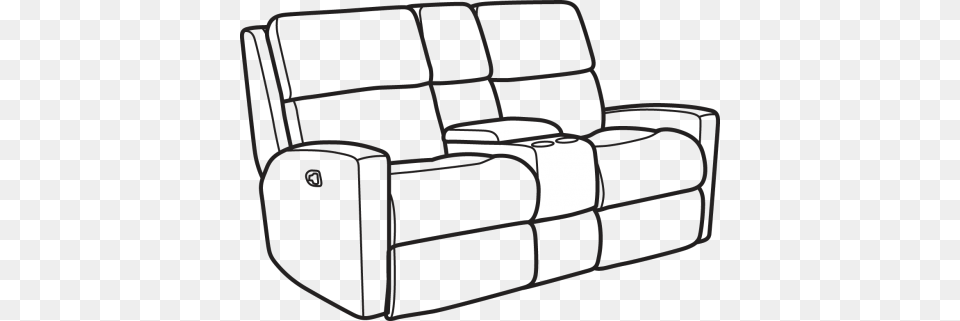 Catalina Reclining Loveseat With Console 2900 601 Recliner, Couch, Furniture, Chair, Armchair Png