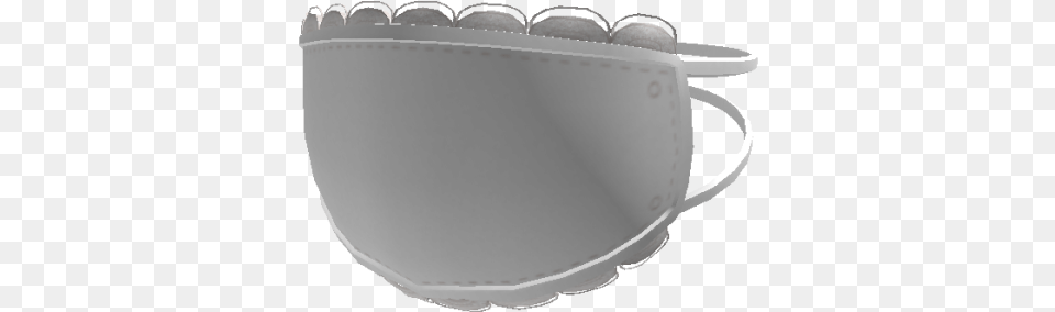 Catalogwhite Trendy Mask Lace Roblox Wikia Fandom White Lace Face Mask Code Roblox, Cup, Clothing, Glove, Saucer Free Png Download