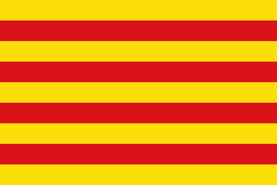 Catalonia Flag Clipart Free Png