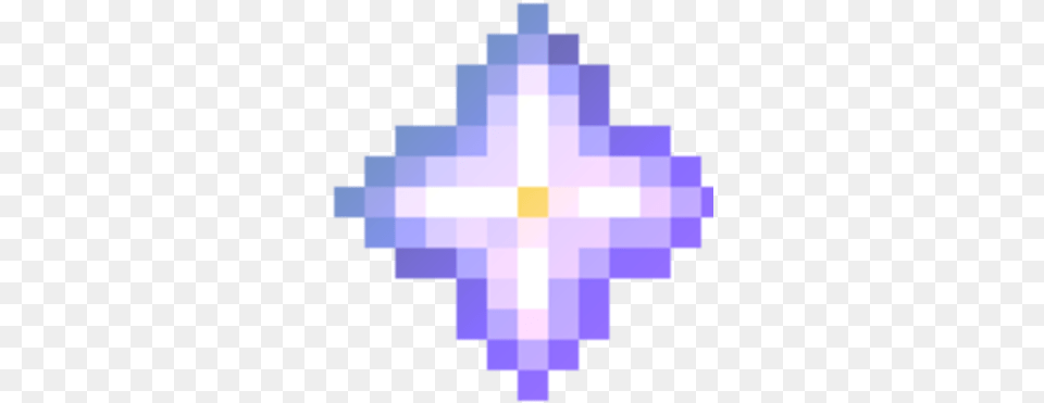 Catalyst Purple Pixel Heart, Cross, Symbol Free Png Download