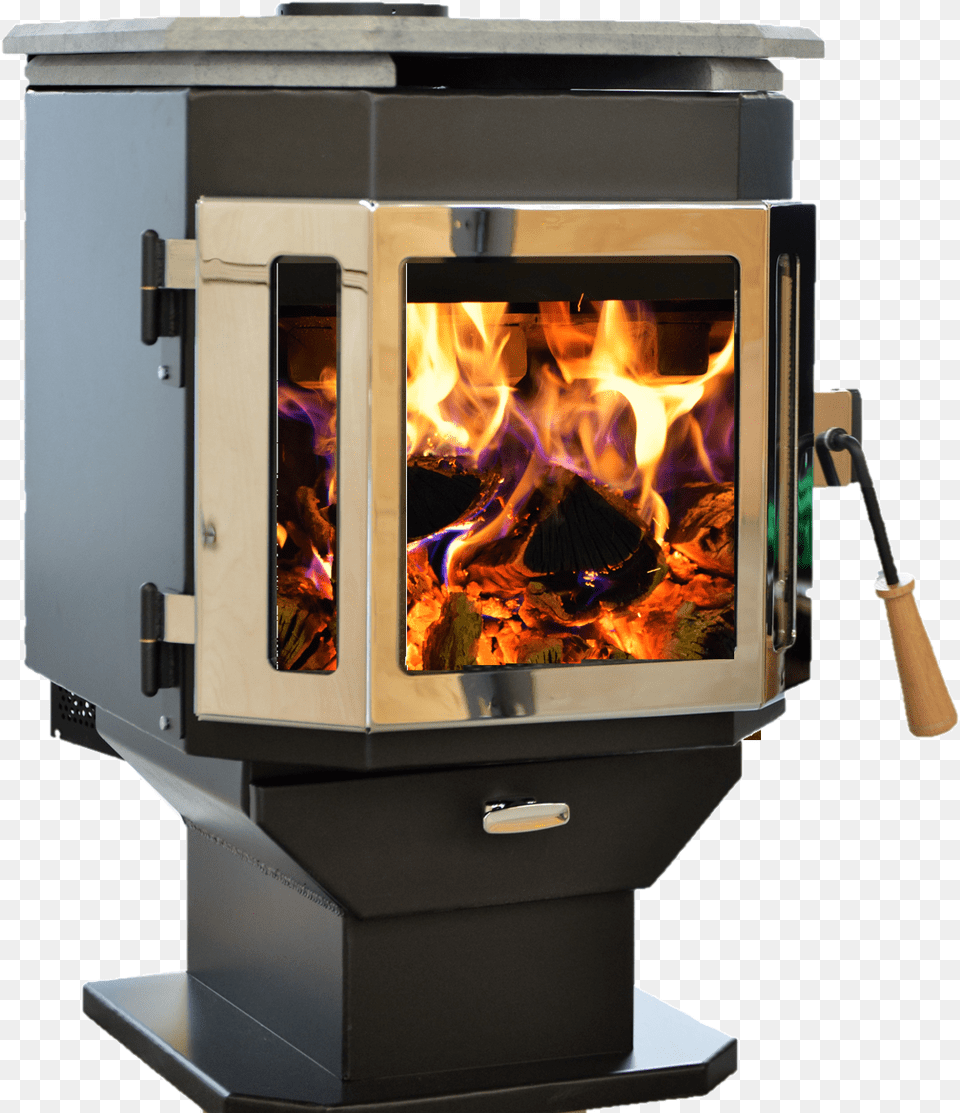 Catalyst Side 2 Fire Wood Burning Stove, Fireplace, Indoors, Device Free Transparent Png