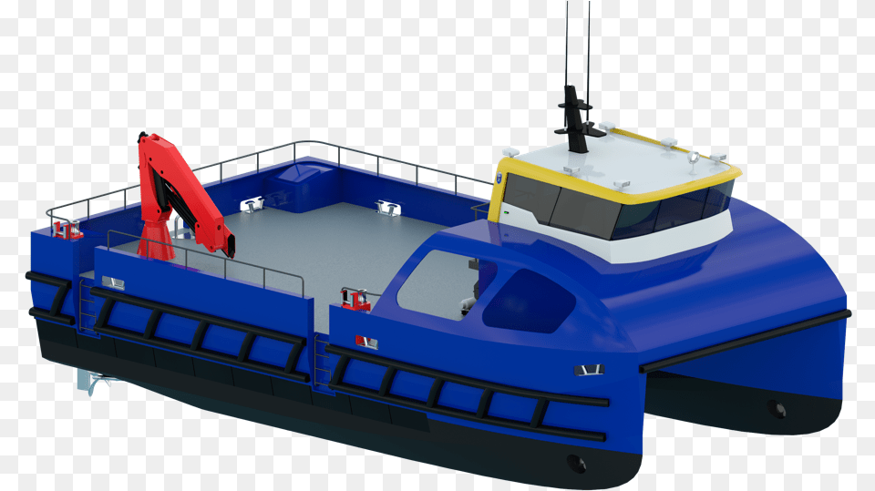 Catamaran Workboat Plans, Transportation, Vehicle, Watercraft, Boat Png Image