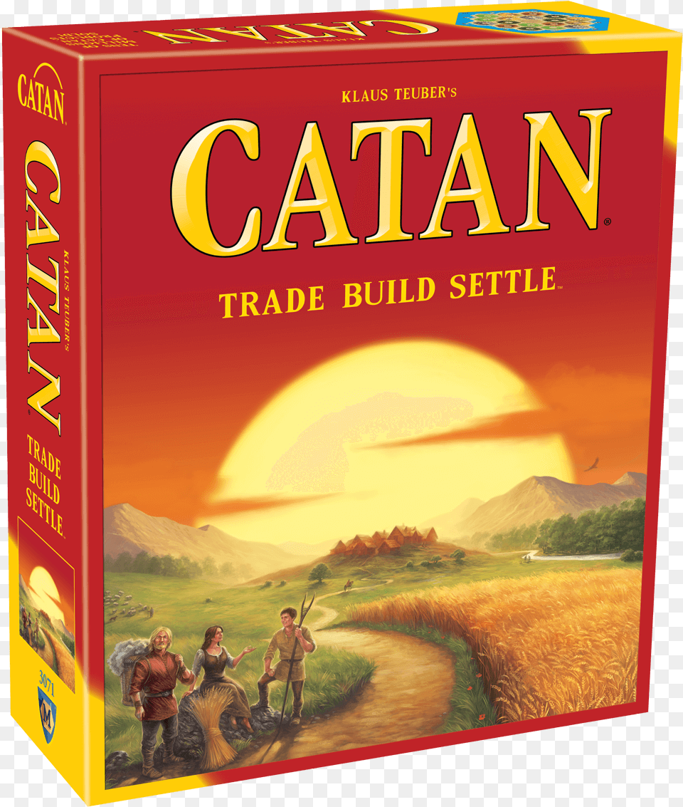 Catan Rules Settlers Of Catan Fifth Edition, Book, Publication, Adult, Person Png