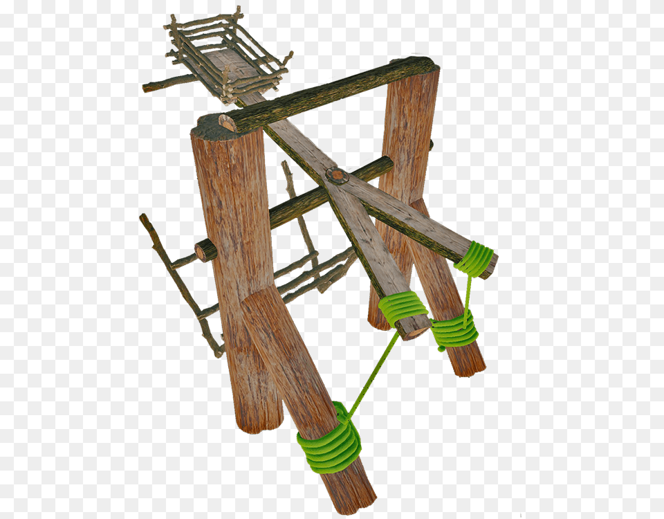 Catapult, Utility Pole, Wood Free Png Download