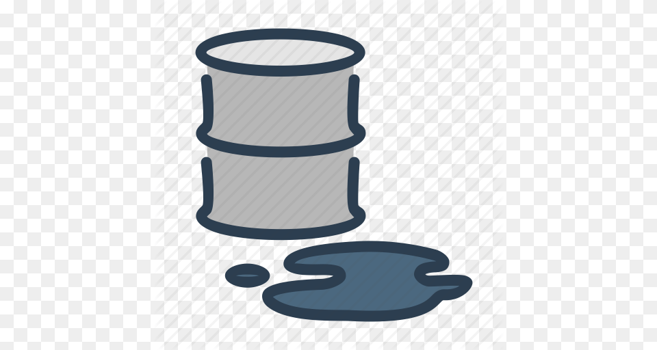 Catastrophe Ecology Oil Spill Pollution Icon, Cup, Bucket, Hot Tub, Tub Free Png