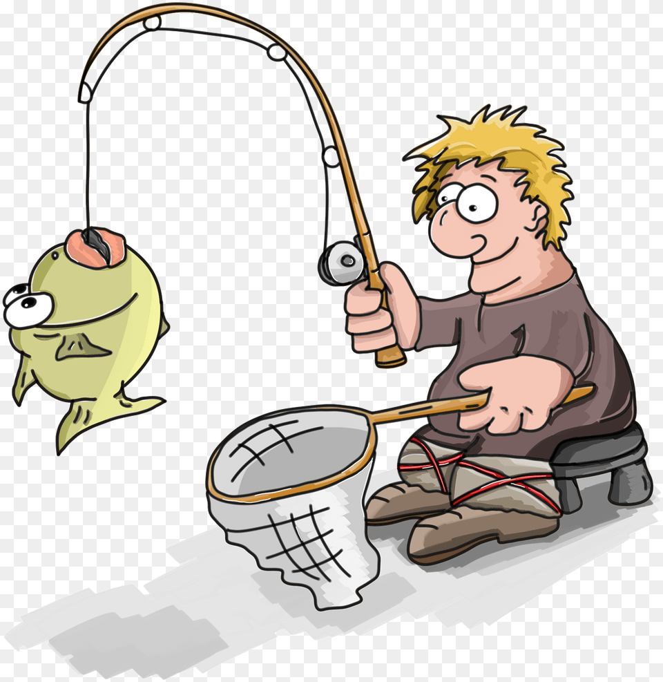 Catch A Fish, Fishing, Leisure Activities, Outdoors, Water Png Image