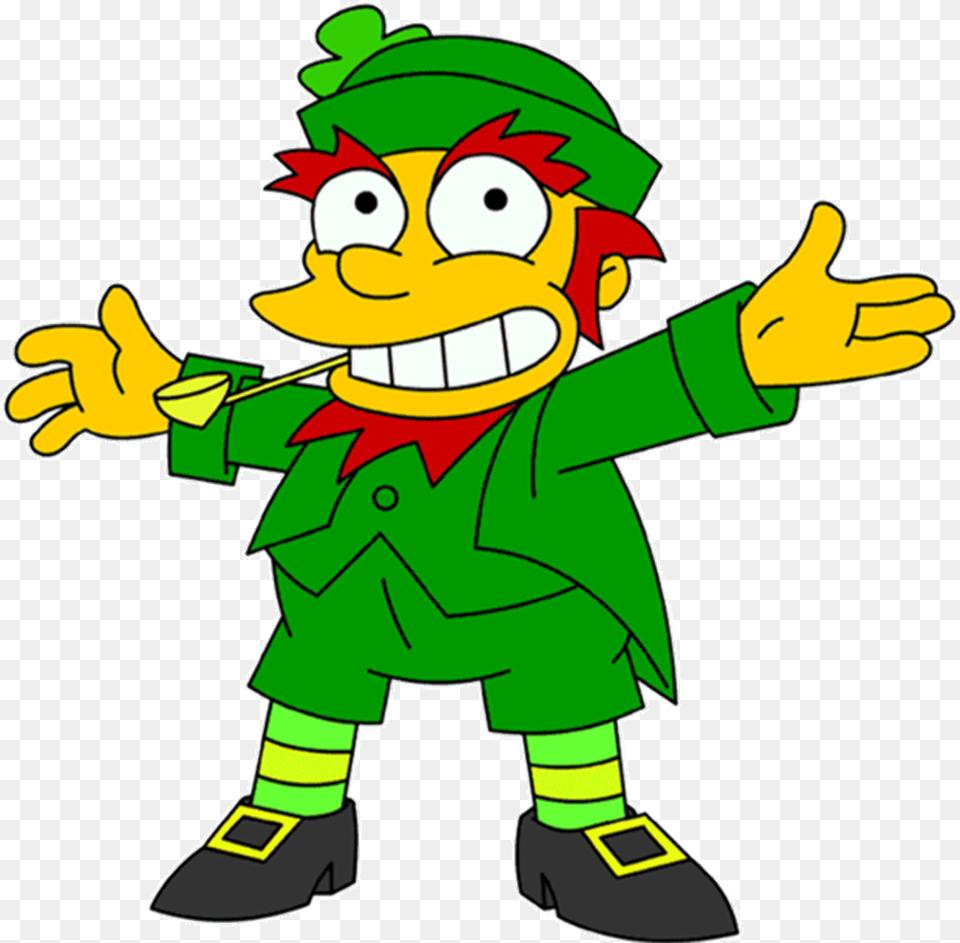 Catch The Leprechaun Quest Simpsons Leprechaun, Baby, Person, Clothing, Footwear Free Png Download