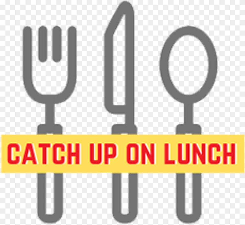 Catch Up On Lunch Logo, Cutlery, Fork, Weapon Free Png Download