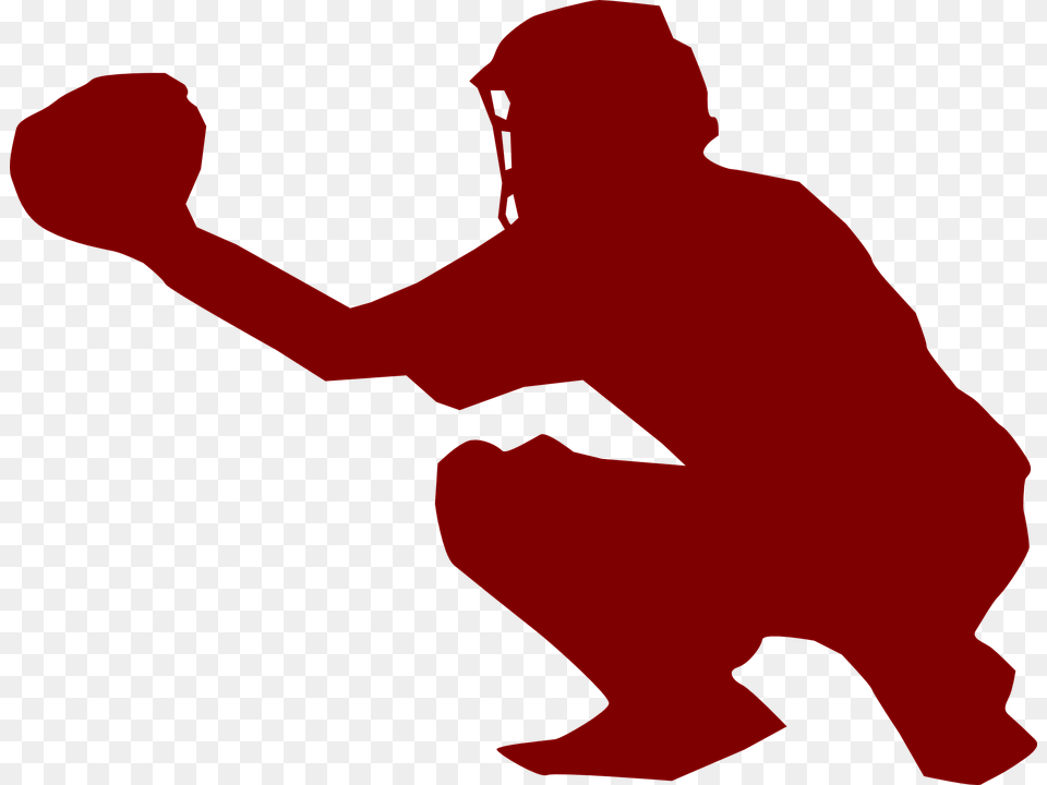 Catcher, Person, Clothing, Glove Png Image