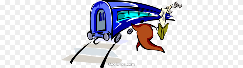 Catching The Train Royalty Vector Clip Art Illustration Train, Outdoors, Device, Grass, Lawn Free Transparent Png