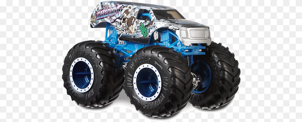 Category 5 In Silver Hot Wheels Monster Trucks Car Hot Wheels, Tire, Device, Tool, Plant Png