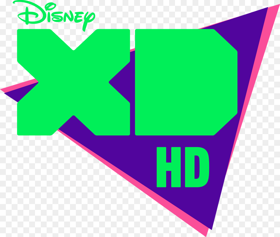 Category Television Channels In Puerto Chango Disney Xd Hd Logo, Art, Graphics, Purple, Triangle Free Png