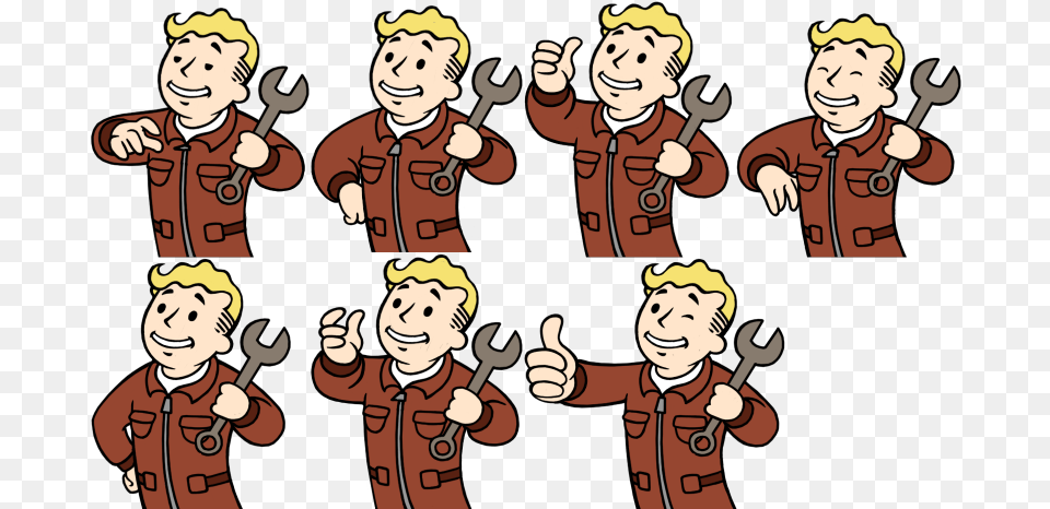 Categoryfallout Shelter Vault Boy Animations Fallout Wiki Fallout Shelter Failed, Book, Comics, Publication, Baby Png Image