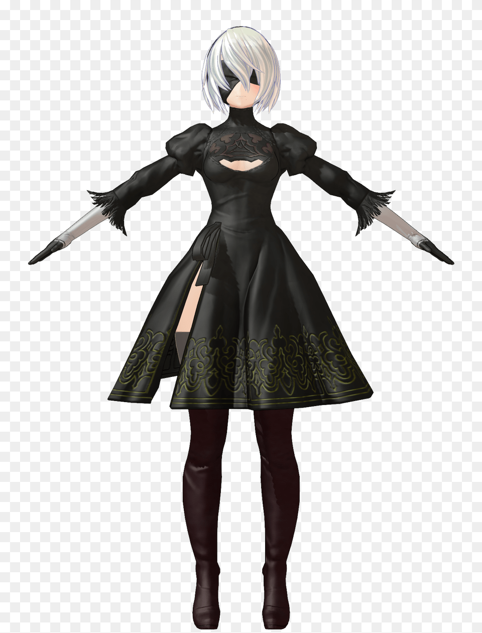 Categorynier Automata Models Mikumikudance Wiki Fandom, Person, Clothing, Costume, Adult Free Png Download