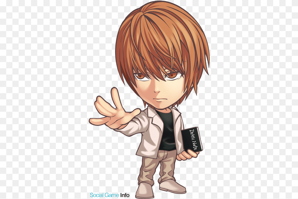 Categoryvideo Games Death Note Wiki Fandom Light Yagami Cartoon, Baby, Book, Comics, Person Free Png Download