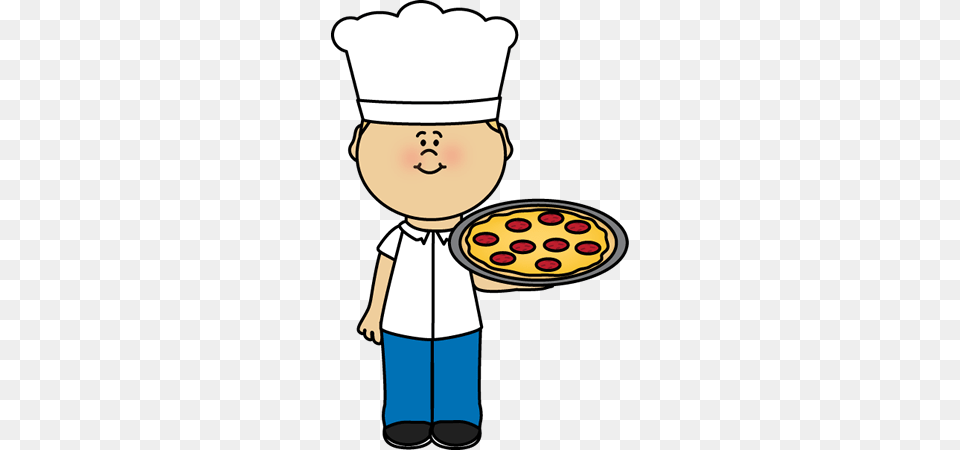 Catering Clipart Pizza Chef For Download On Cute Chef Clip Art, Food, Meal, Baby, Person Free Transparent Png