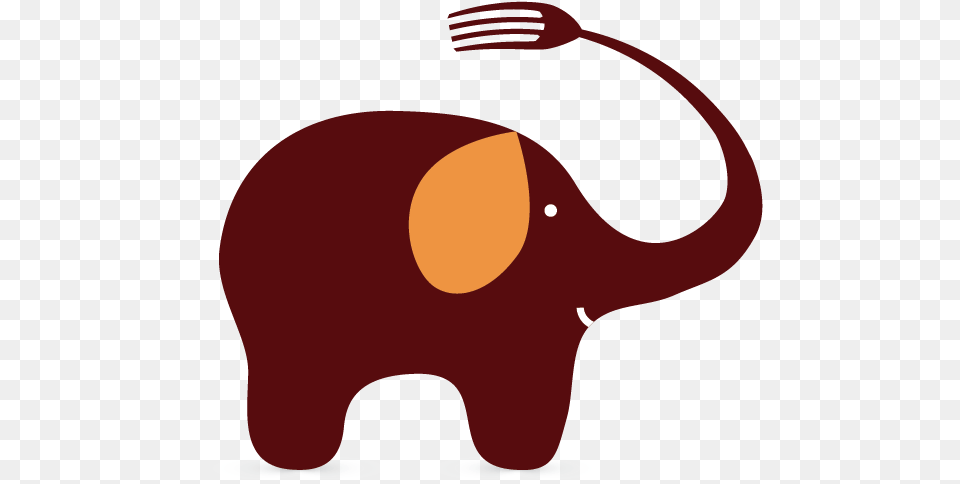 Catering Logo Maker Logos, Animal, Elephant, Mammal, Wildlife Free Png Download