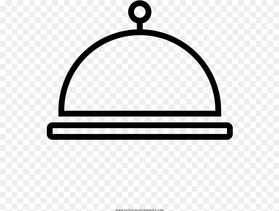 Catering Tray Coloring, Gray Png Image