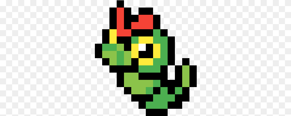 Caterpie Pixel Art, Green, First Aid Png