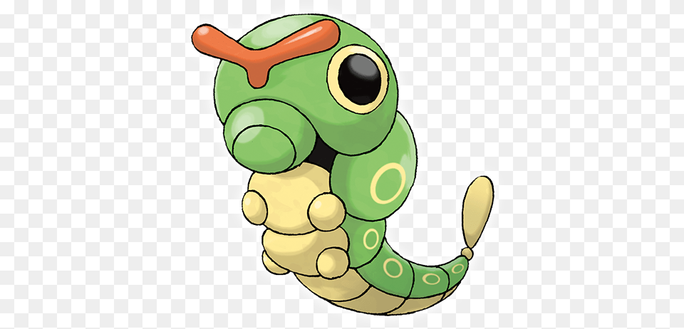 Caterpie Pokemon Go, Amphibian, Animal, Frog, Wildlife Free Png Download