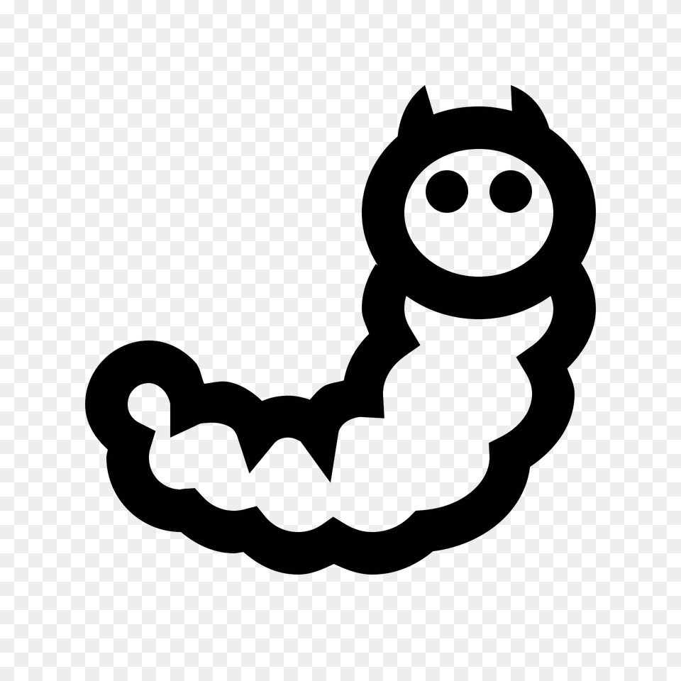 Caterpillar, Gray Free Png