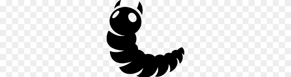 Caterpillar, Gray Free Png