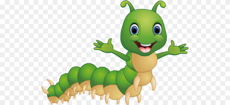 Caterpillar, Green, Animal Png