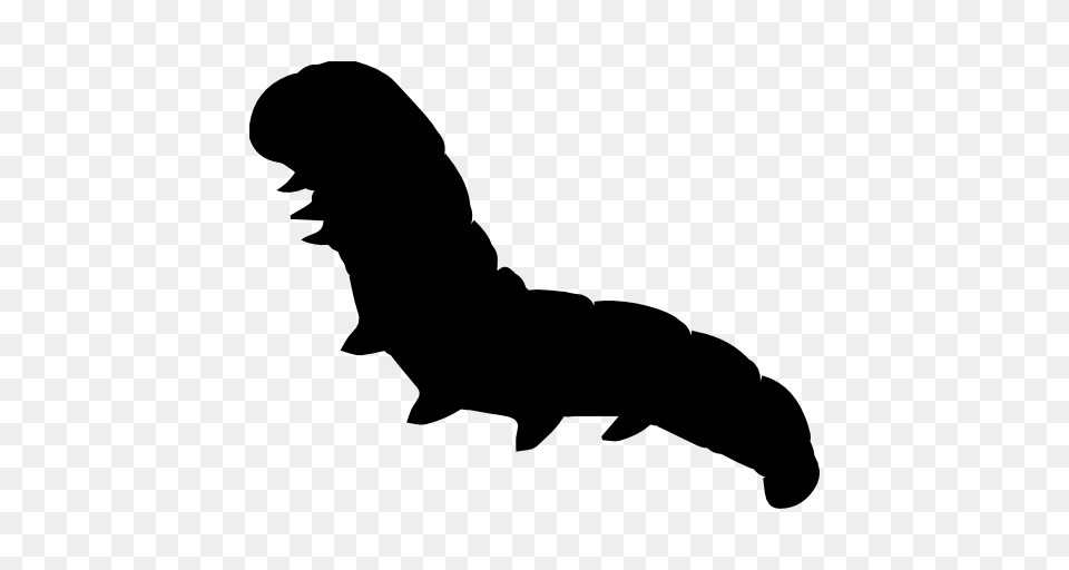 Caterpillar, Silhouette, Animal, Kangaroo, Mammal Free Transparent Png