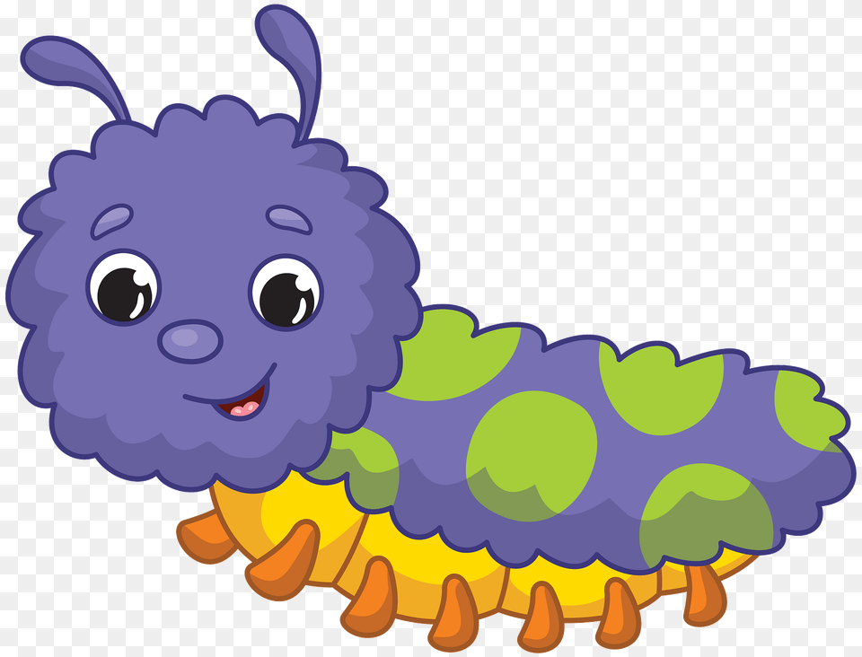 Caterpillar Clipart, Face, Head, Person, Flower Png Image