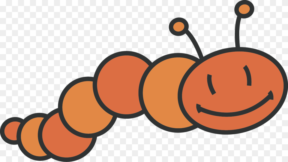 Caterpillar Clipart Orange, Carrot, Food, Plant, Produce Png Image