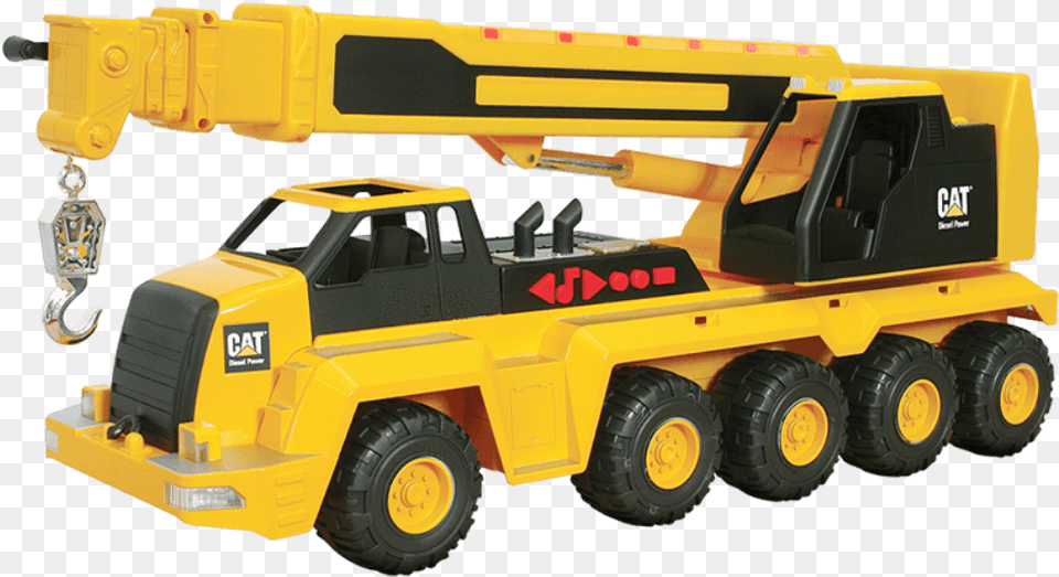 Caterpillar Construction Massive Machine Cat Crane, Construction Crane, Bulldozer Png Image