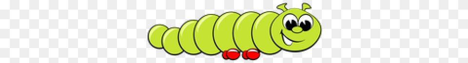 Caterpillar Download Image With Caterpillar Cartoon, Banana, Food, Fruit, Plant Free Transparent Png