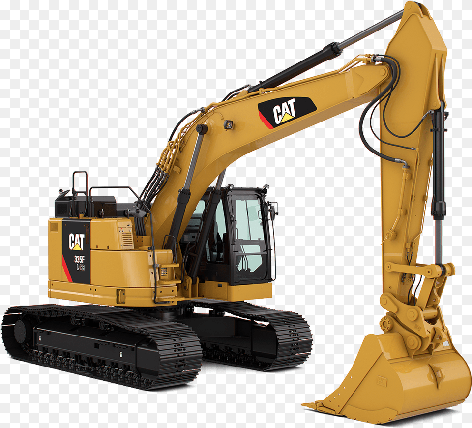 Caterpillar Excavator, Bulldozer, Machine Png Image