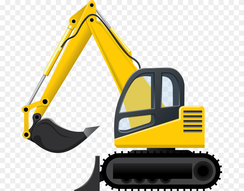 Caterpillar Inc Excavator Heavy Machinery Backhoe Wheel Tractor, Machine, Bulldozer Png