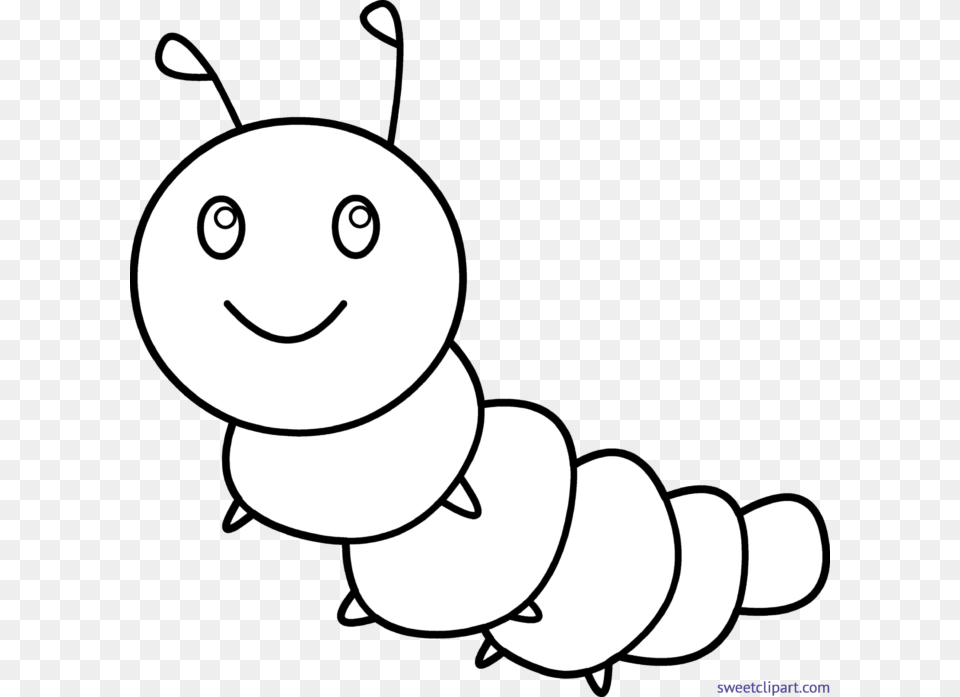 Caterpillar Lineart Clip Art, Face, Head, Person, Baby Png Image