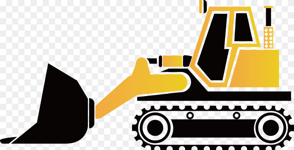 Caterpillar Logo Transparent On Yellow Bulldozer Vector, Machine Free Png