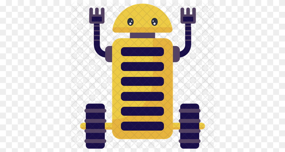 Caterpillar Robot Icon Happy, Bus, Transportation, Vehicle, School Bus Free Png