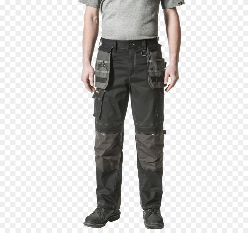 Caterpillar Work Pants, Clothing, Jeans, Adult, Person Png Image