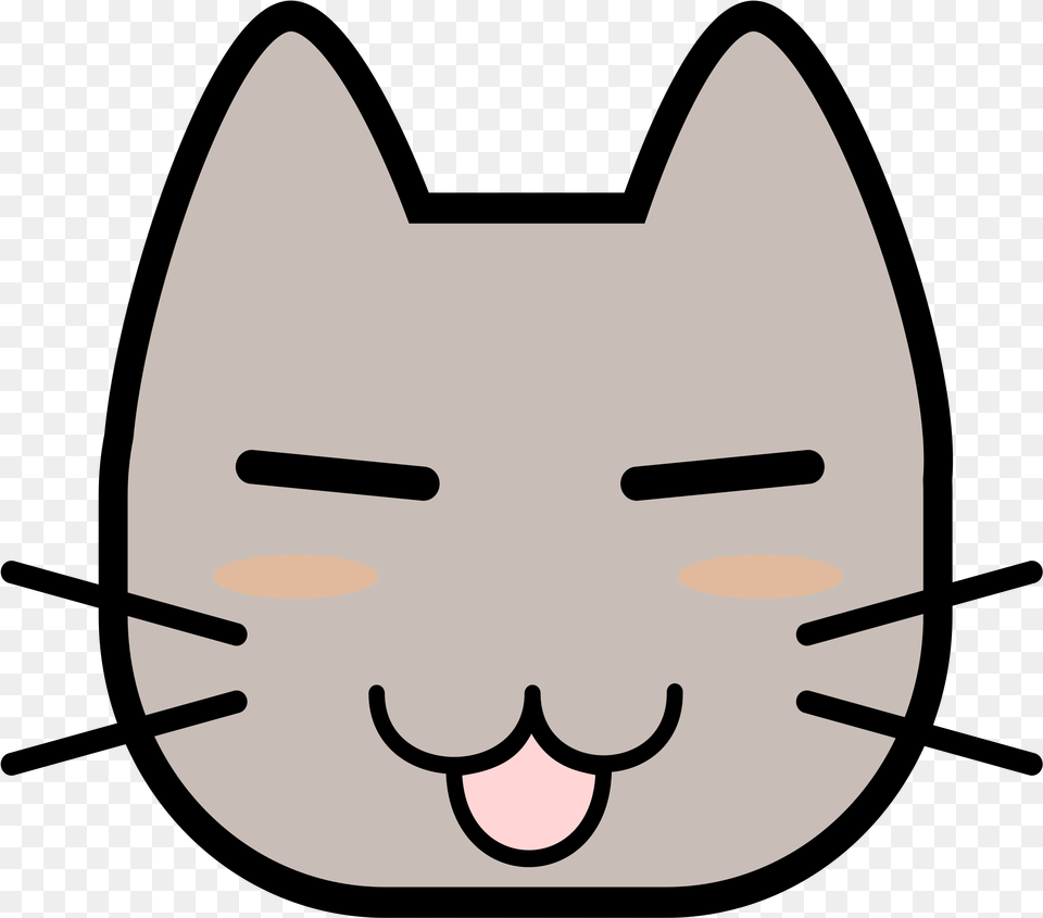 Catface Cartoon Cat Face, Animal, Pet, Mammal, Astronomy Free Transparent Png