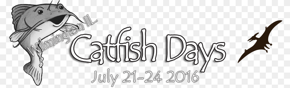 Catfish Days Calligraphy, Text Png