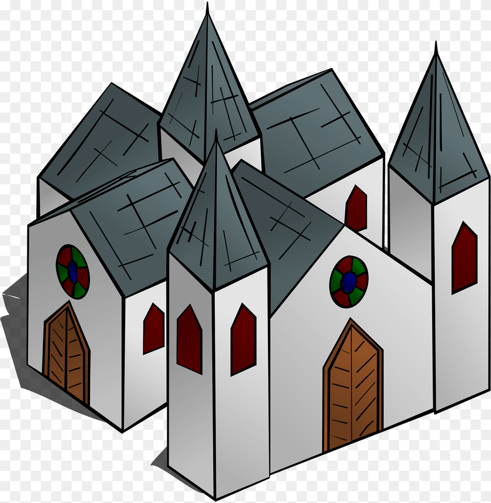 Cathedral Clipart, Dog House, Neighborhood, Outdoors Free Transparent Png