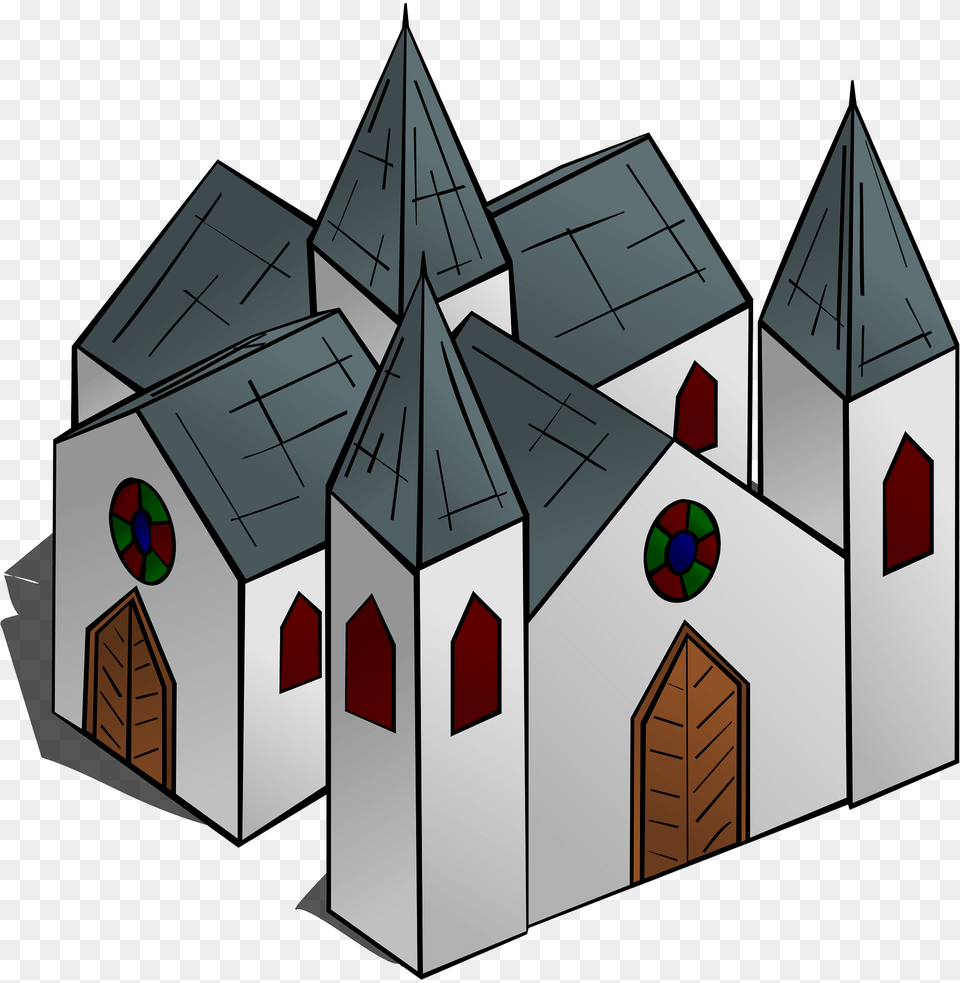 Cathedral Clipart, Dog House, Neighborhood, Outdoors Free Png Download