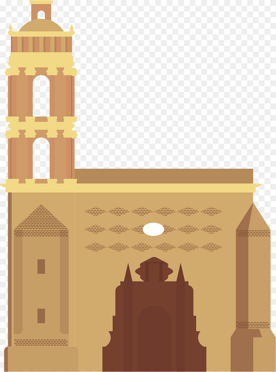 Cathedral Clipart, Architecture, Bell Tower, Building, Dome Free Png Download