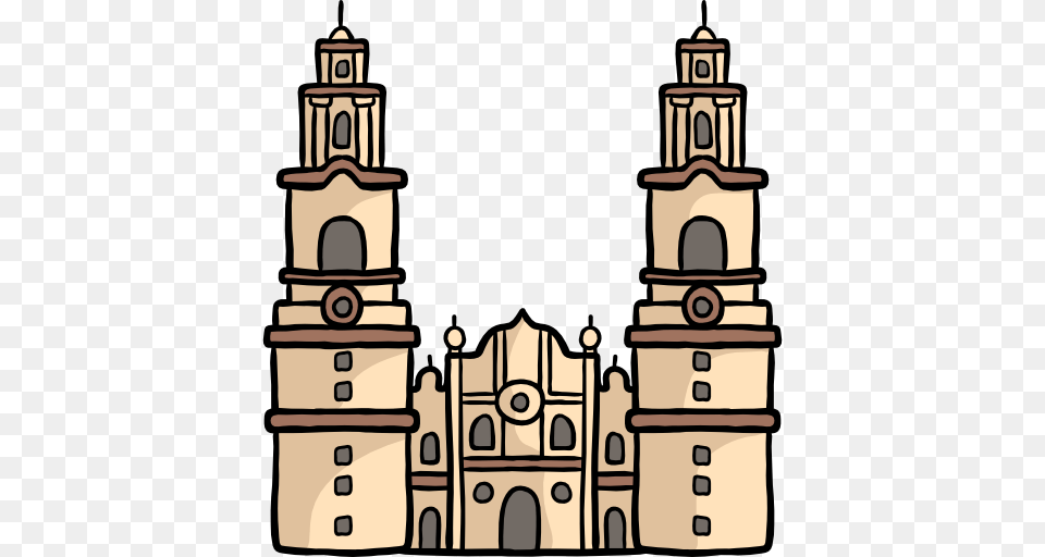 Cathedral Of Morelia, Architecture, Bell Tower, Building, Tower Png Image