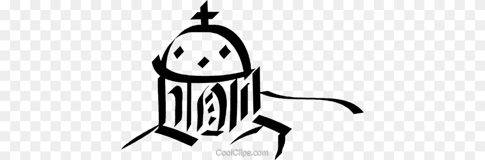 Cathedral Royalty Vector Clip Art Illustration, Architecture, Building, Dome, Symbol Png Image